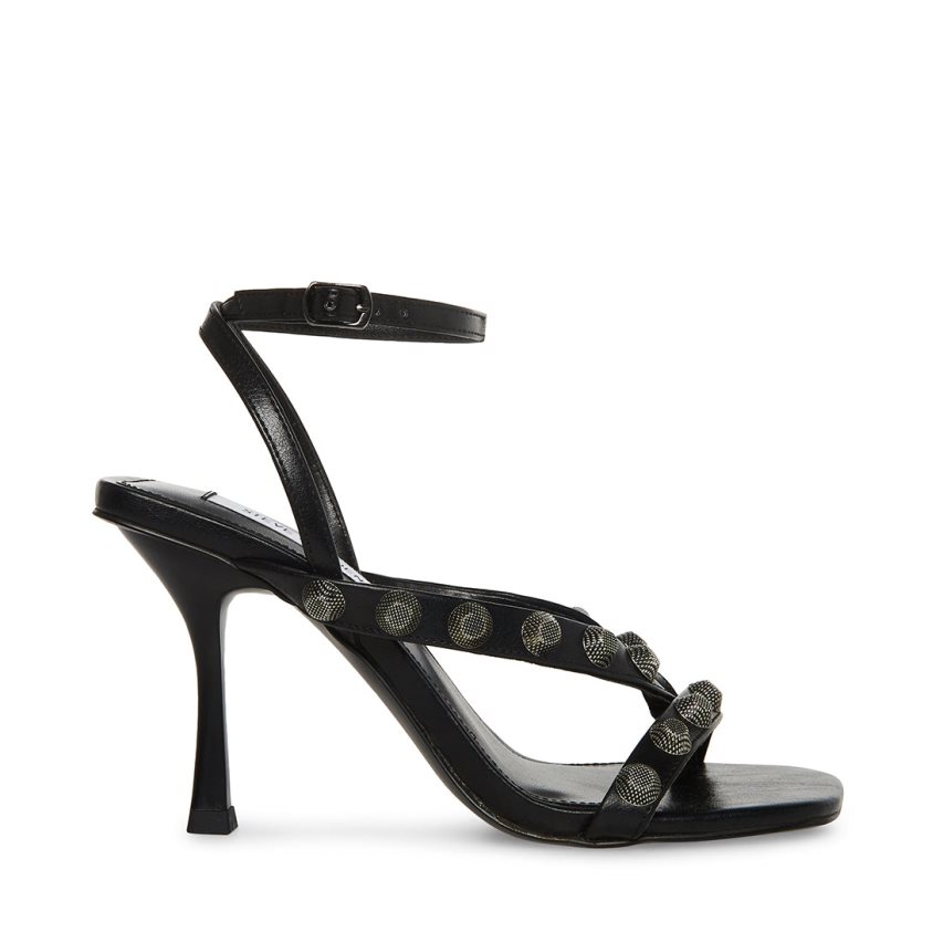 Sandalias Tacones Steve Madden Adaline Mujer Negras | ES GBS942